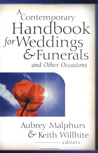 Book cover for A Contemporary Handbook for Weddings & Funerals and Other Occasions