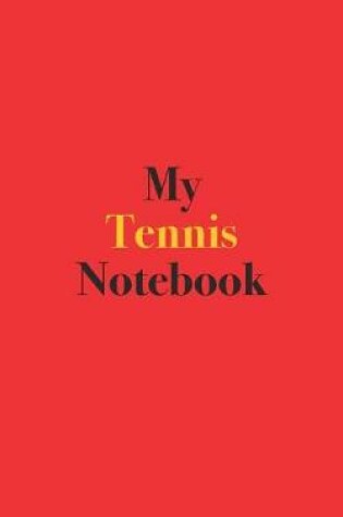 Cover of My Tennis Notebook