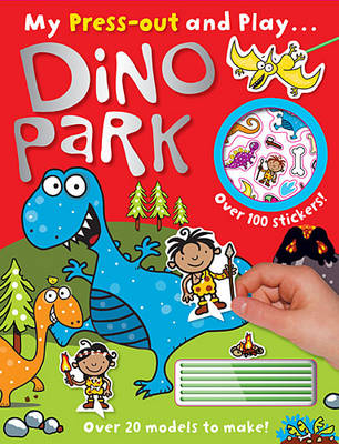 Book cover for Press-out and Play Dino Park