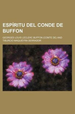 Cover of Espiritu del Conde de Buffon