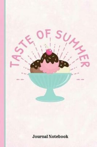 Cover of Taste of Summer Journal Notebook