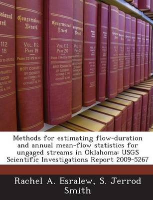 Book cover for Methods for Estimating Flow-Duration and Annual Mean-Flow Statistics for Ungaged Streams in Oklahoma