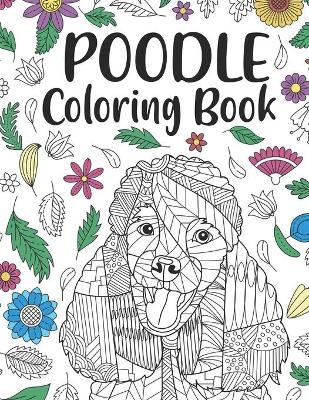 Book cover for Poodle Coloring book