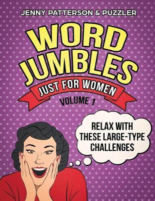 Book cover for Word Jumbles Just for Women