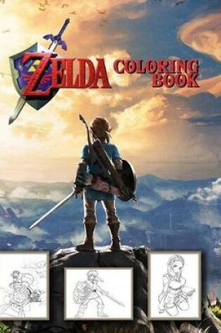 Cover of Zelda Coloring Book