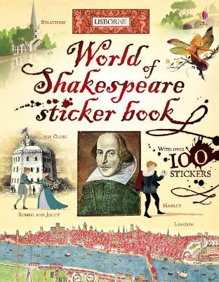 Book cover for World of Shakespeare Sticker Book