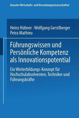 Cover of Führungswissen und Persönliche Kompetenz als Innovationspotential