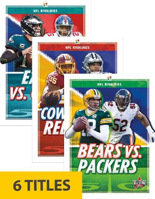 Book cover for NFL Rivalries (Set of 6)