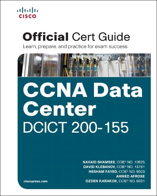 Book cover for CCNA Data Center DCICT 200-155 Official Cert Guide