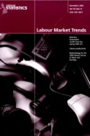 Cover of Labour Market Trends Volume 112, No 11, November 2004