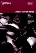 Book cover for Labour Market Trends Volume 112, No 11, November 2004