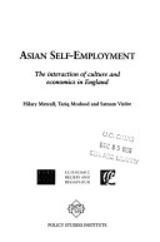 Cover of Asian Self-Employment