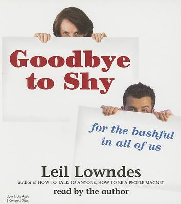 Book cover for Goodbye to Shy - for the Bashful in All of Us