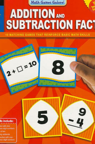 Cover of Addition and Subtraction Facts, Grade 1