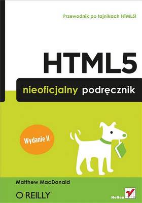 Book cover for Html5. Nieoficjalny Podr?cznik. Wydanie II