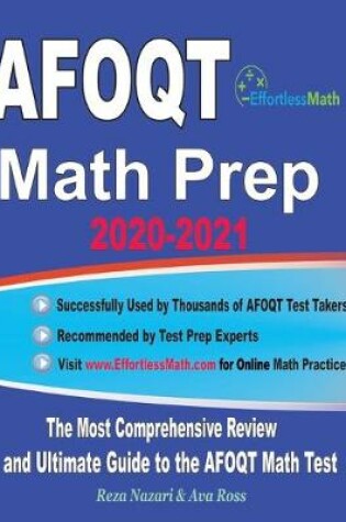 Cover of AFOQT Math Prep 2020-2021
