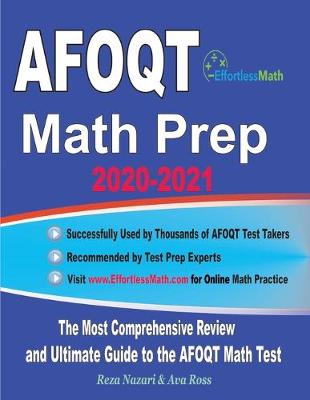 Book cover for AFOQT Math Prep 2020-2021