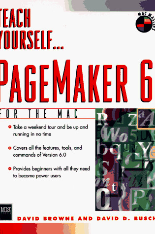 Cover of Teach Yourself Pagemaker 6.0 for the Macintosh
