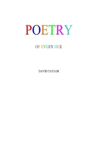 Cover of Poetry of Every Hue