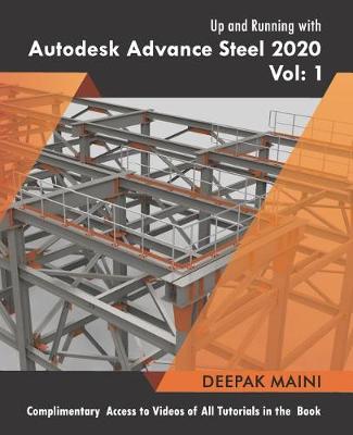 Book cover for Up and Running with Autodesk Advance Steel 2020