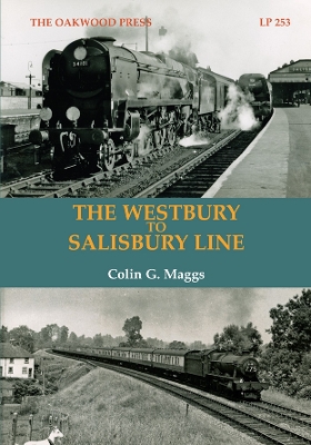 Book cover for The Westbury to Salisbury Line