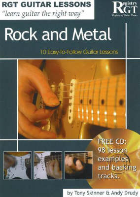 Book cover for Rgt Guitar Lessons Rock and Metal