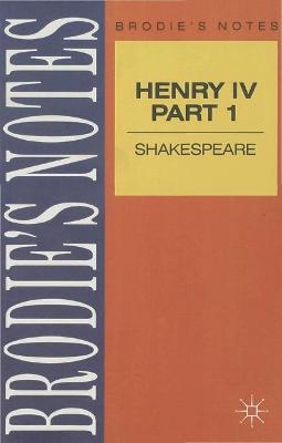 Cover of Shakespeare: Henry IV, Part I