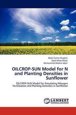 Book cover for OILCROP-SUN Model for N and Planting Densities in Sunflower