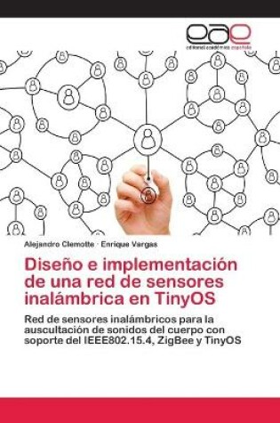 Cover of Diseno e implementacion de una red de sensores inalambrica en TinyOS