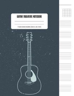 Book cover for Guitar Tablature Notebook