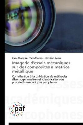 Cover of Imagerie d'Essais Mecaniques Sur Des Composites A Matrice Metallique