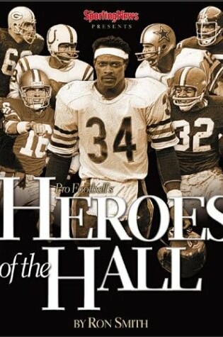 Cover of Pro Football's Heroes of the Hall