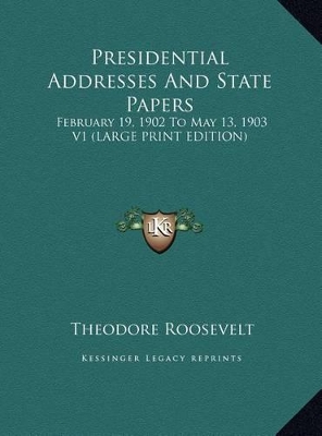Book cover for Presidential Addresses and State Papers