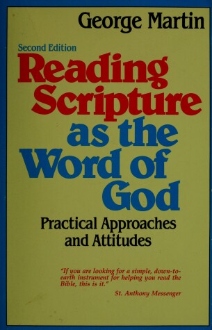 Book cover for Reading Scripture as the Word of God