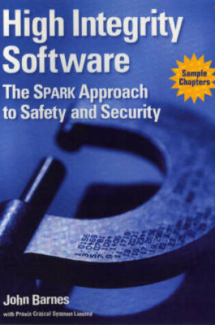 Cover of Sampler for High Integrity Software