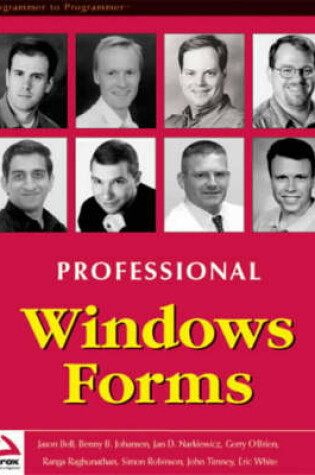 Cover of Professional Windows Forms