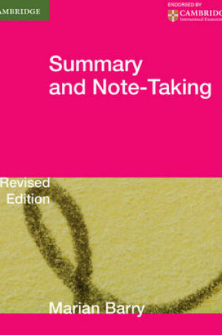 Cover of Summary and Note-Taking