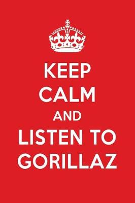 Book cover for Keep Calm and Listen to Gorillaz