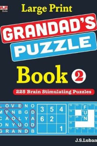 Cover of Large Print GRANDAD'S PUZZLE Book 2