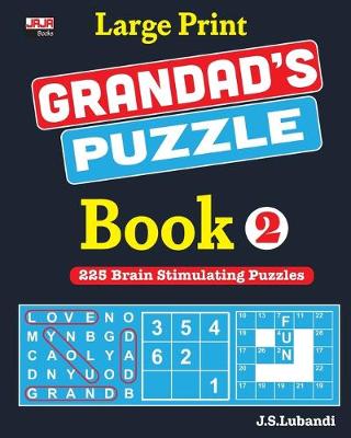 Book cover for Large Print GRANDAD'S PUZZLE Book 2