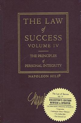 Book cover for The Law of Success, Volume IV