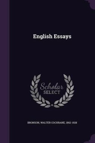 Cover of English Essays