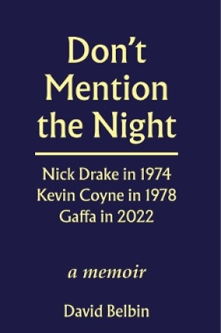 Cover of Don't Mention the Night