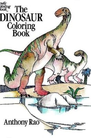 Cover of The Dinosaur Colouring Book