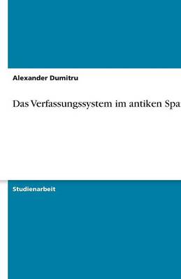 Book cover for Das Verfassungssystem im antiken Sparta