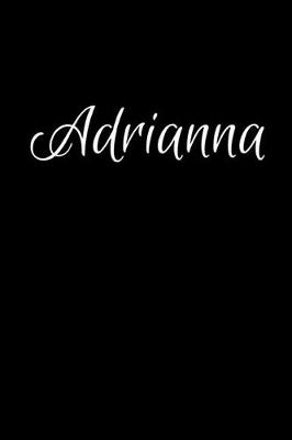 Book cover for Adrianna