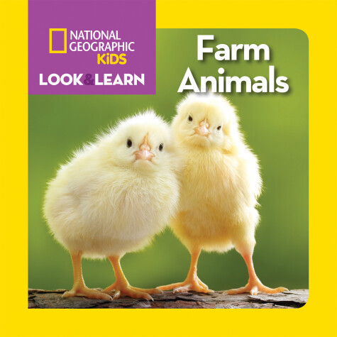 Book cover for National Geographic Kids Look and Learn: Farm Animals