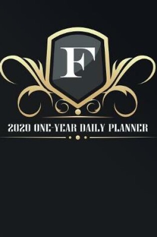 Cover of F - 2020 One Year Daily Planner