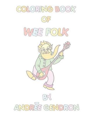 Book cover for Coloring Book of Wee Folk
