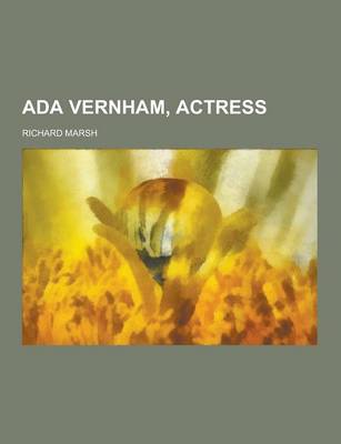 Book cover for ADA Vernham, Actress